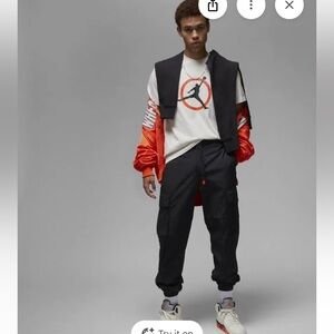 Jordan Men's Black Cargo Pants